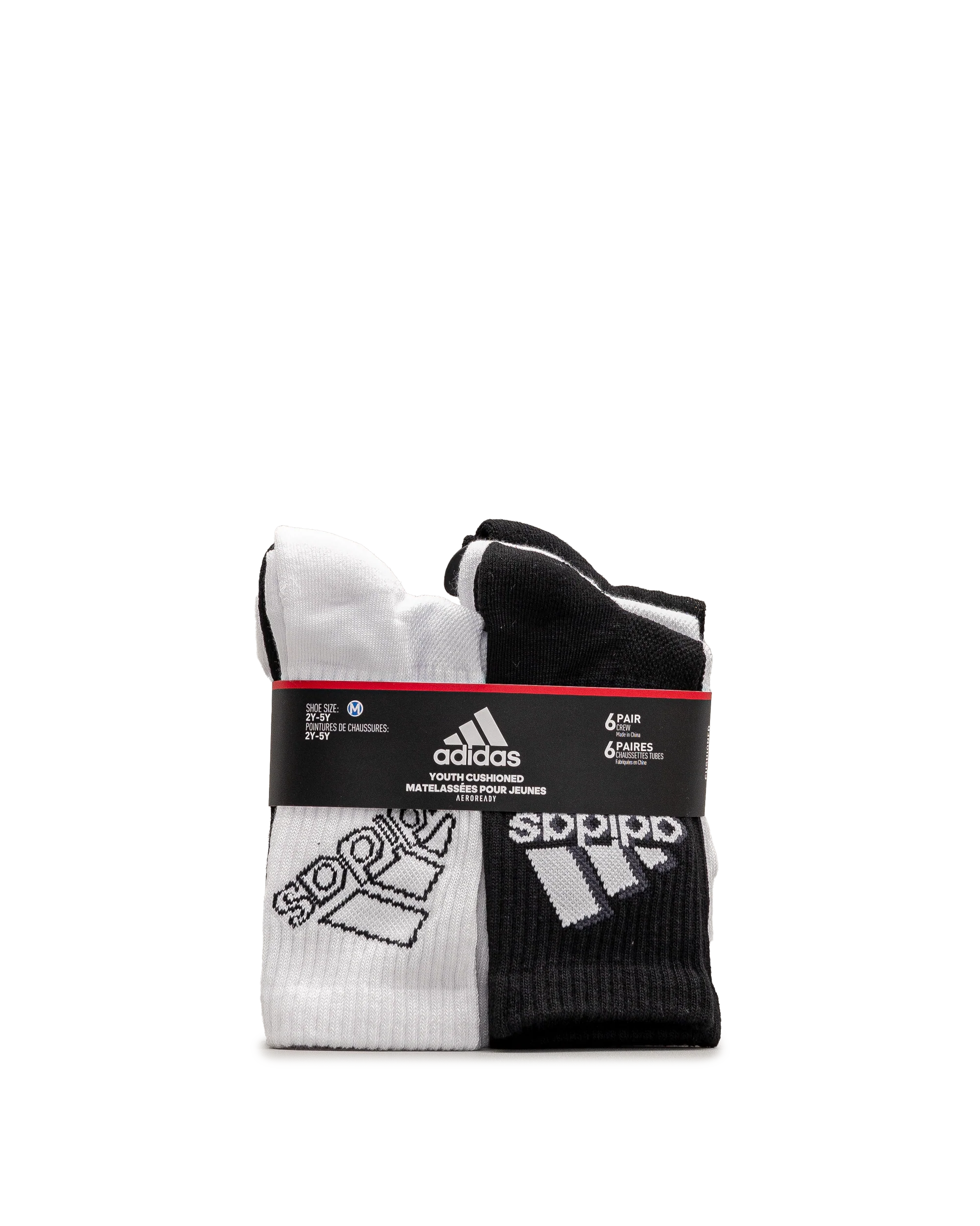 6 pack crew kids  - Blanc&noir - #97B-206