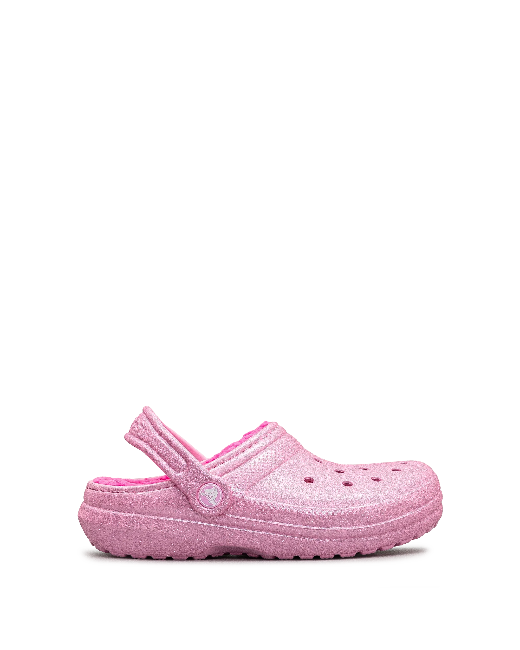Lined glitter clog jr - Rose - #45P-08 - Image 2