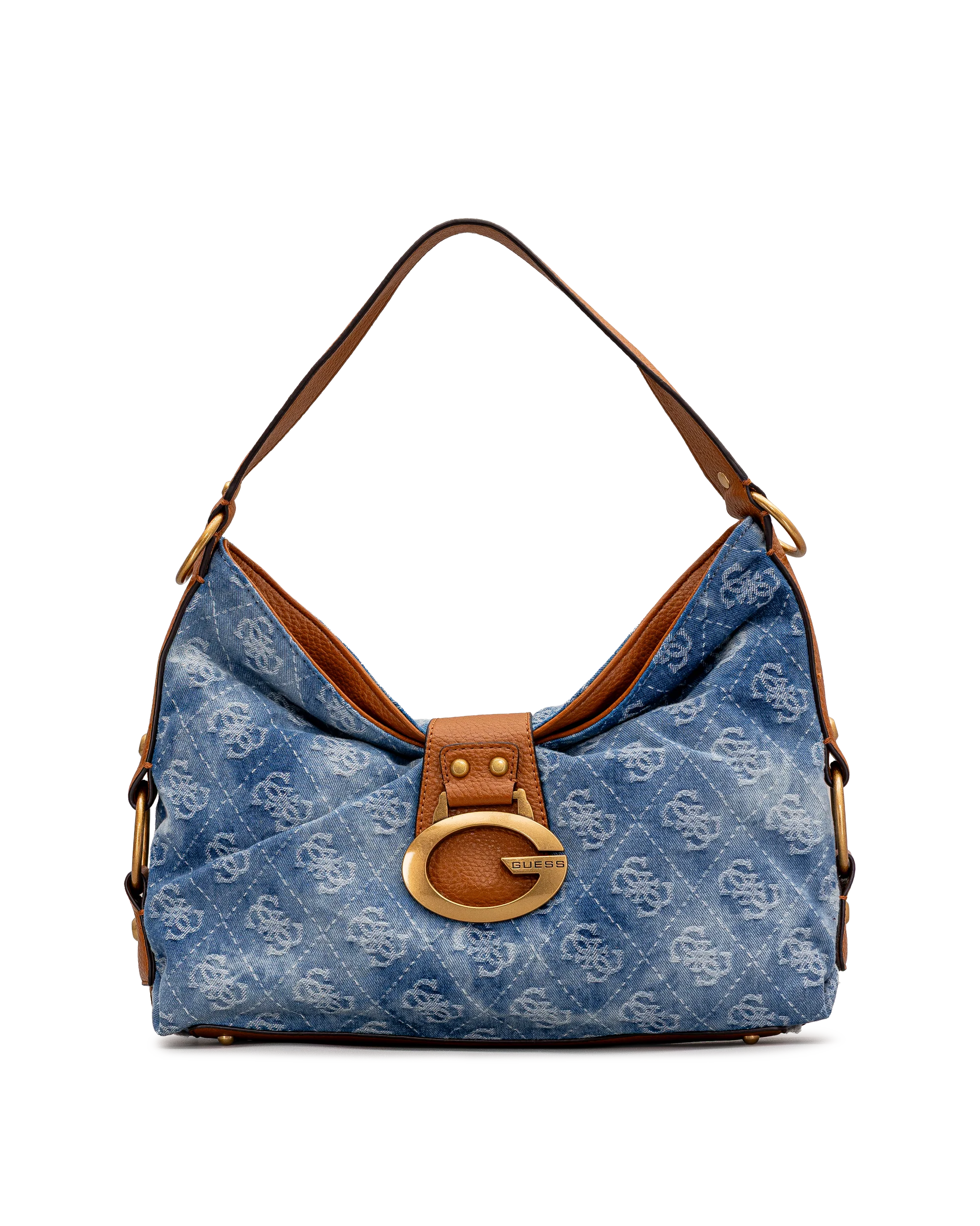 Camden shoulder bag  - Bleu denim - #90V-20