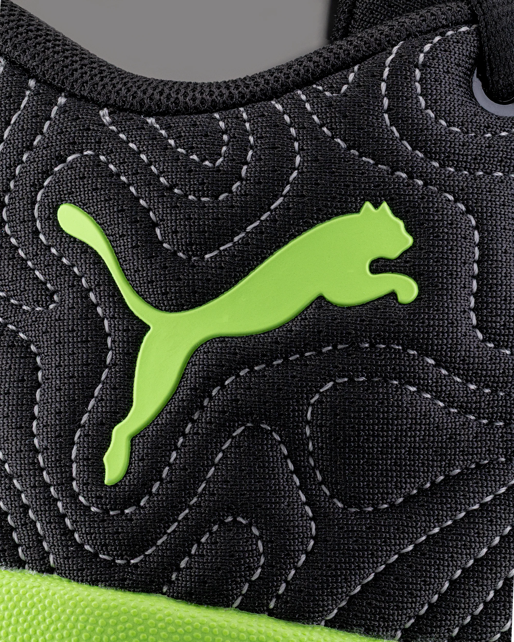 Court pro 3 jr - Noir&lime - #73T-09 - Image 2