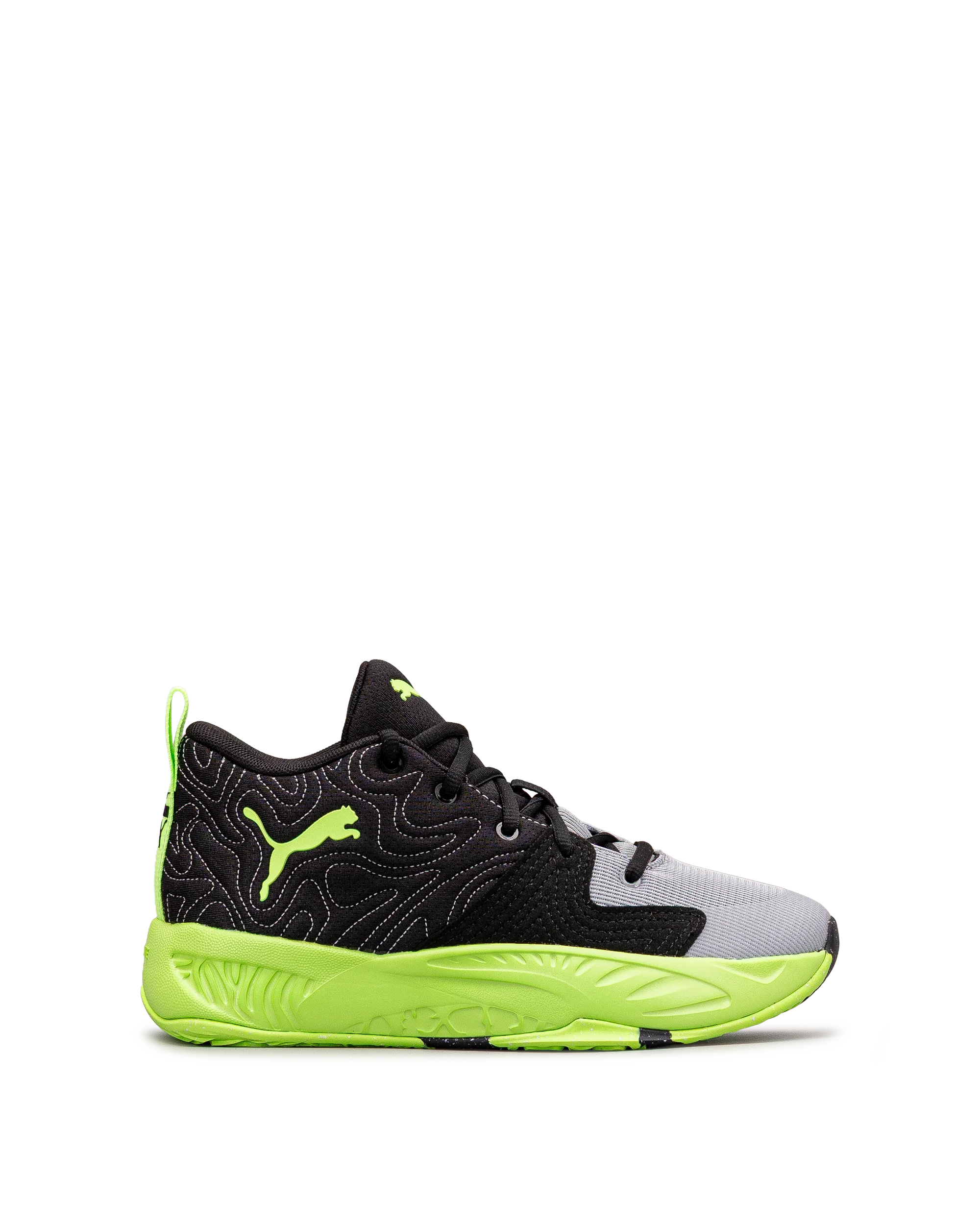 Court pro 3 jr - Noir&lime - #73T-09 - Image 3