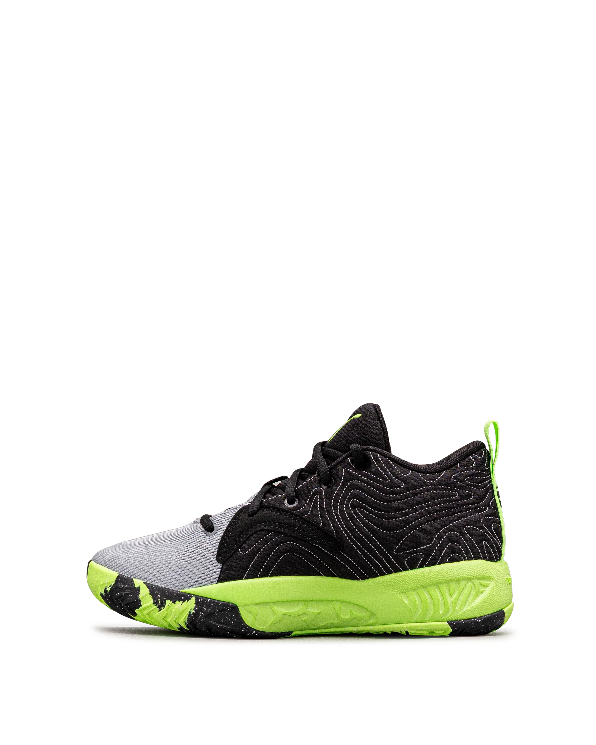 Court pro 3 jr - Noir&lime - #73T-09 - Image 4