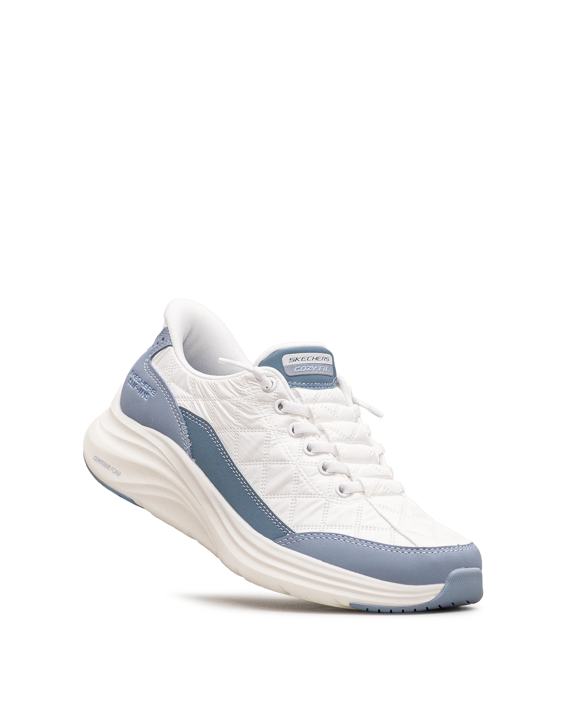 Contour foam - Blanc&bleu - #15B-05